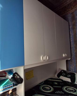 Cameretta a ponte con due letti