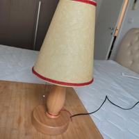 lampada in legno natalizia tirolese