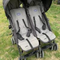 Passeggino doppio “Chicco Echo”a+accessori