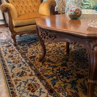 Tavolino Noce Barocco