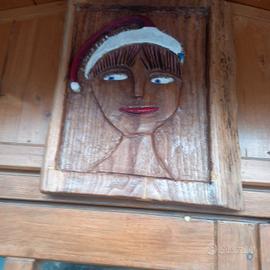 Scultura in legno 