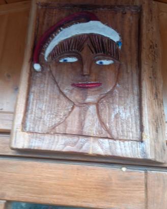 Scultura in legno 