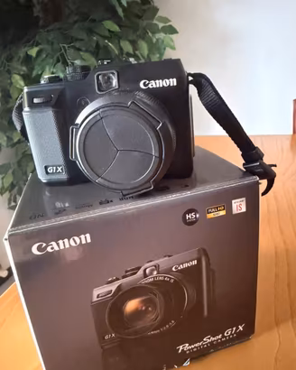 Canon PowerShot G1 X – come nuova, completa di sca