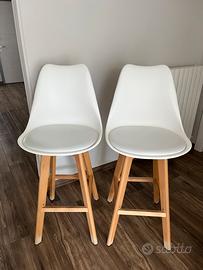 Set 2 sgabelli nordici da cucina SKLUM