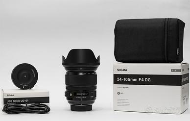 Sigma 24-105 f/4 DG OS HSM Art x Nikon + USB Dock