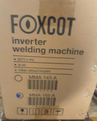 Saldatrice inverter mma 165a