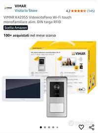 VIMAR K42955 Kit videocitofono WIFI monofamiliare
