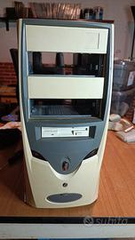 Desktop case cabinet con floppy drive