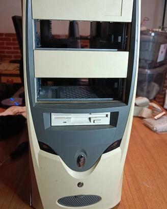 Desktop case cabinet con floppy drive