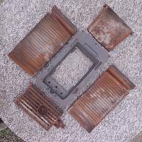 Focolare in ghisa per stufa a legna Sideros