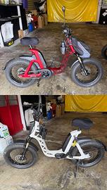 E-bike FANTIC Issimo Rosso/Bianca Bici Elettrica