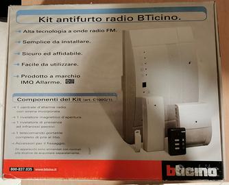 Kit antifurto radio bticino