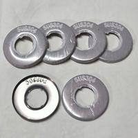 set 6 rosette inox 304 da 1/2" -  21 mm. x 48 mm.