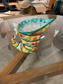 Vaso brocca ceramica Pucci umbertide terracotta