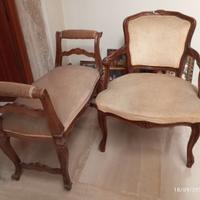 Poltrona e divanetto