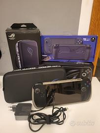 Asus Rog Ally X garanzia accessori leggere