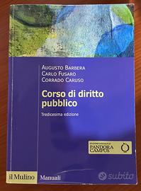 Corso di diritto pubblico XIII edizione