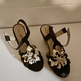 Sandali con zeppa - grunland - n 37