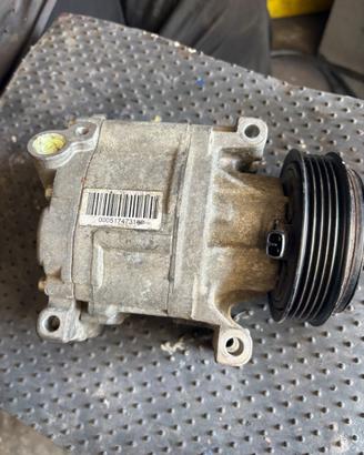 Fiat500 compressore, alternatore, mot. Avviam.
