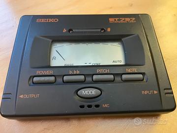 Accordatore Seiko ST737 Chitarra Basso Tuner