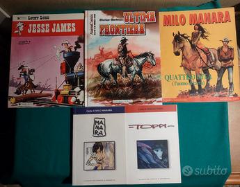 8 fumetti d'autore varii