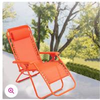 Sedia gravità zero,poltrona relax pieghevole 