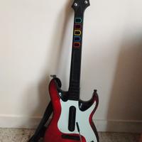 guitar hero Playstation bundle batteria chitarra 