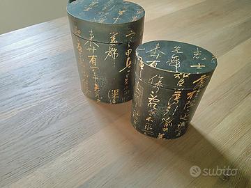 Contenitori cinesi per il thè