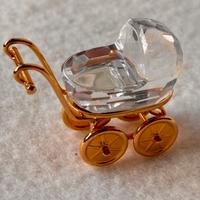 Swarovski Vintage carrozzina cristallo