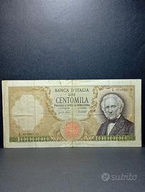 100.000 Lire Manzoni al (NATURALE 100X100 NO FORI