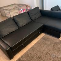 Divano letto angolare 3 posti