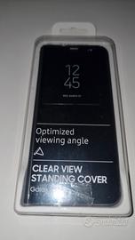 Clear stand cover per Samsung S8+