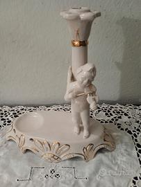 Porta candela antico 