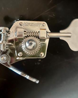 Hipshot BT-3 Bass Extender Nickel D-Tuner