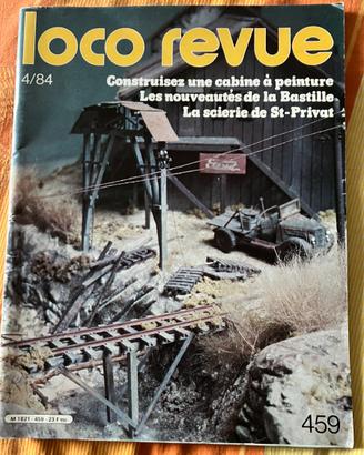 rivista treni trenini loco revue 4 1984 sncf