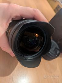 Obiettivo Sigma 8-16 mm 4.5-5.6 attacco Canon 