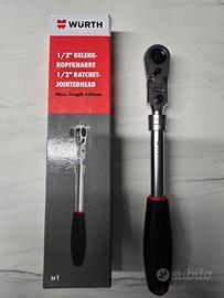 Cricchetto 1/2Pol.Snodato Estensibile Wurth