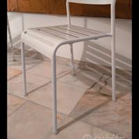 Sedie in ferro Bianco Ikea