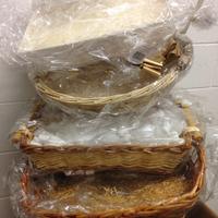 44 - Ceste in vimini e paglia