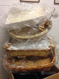 44 - Ceste in vimini e paglia