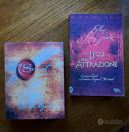 2 libri the secret e legge attrazione
