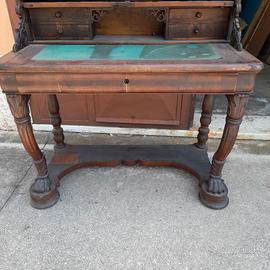 SCRITTOIO LOMBARDO D' EPOCA CARLO X