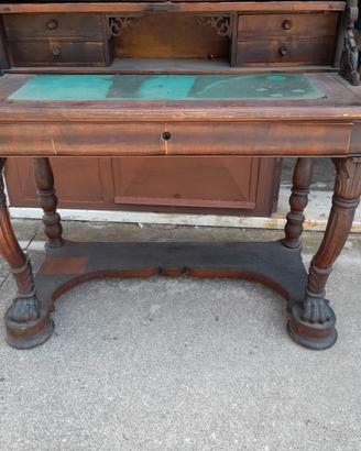 SCRITTOIO LOMBARDO D' EPOCA CARLO X