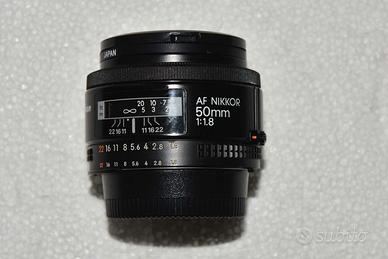 Obiettivo Nikon  AF 50 mm f/1.8 .