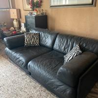 Divano pelle vintage