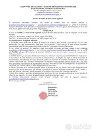Vedasi avviso in allegato