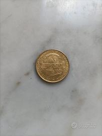 200 lire Centenario Guardia di Finanza