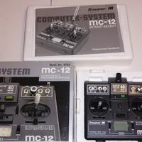 Radiocomando 40mhz Graupner MC-12 nuovo