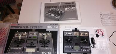 Radiocomando 40mhz Graupner MC-12 nuovo