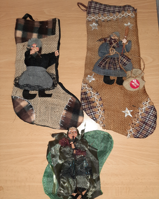 3 calze Befana